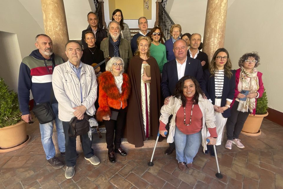 Présentation de l'exposition de poésie d'Antequera  