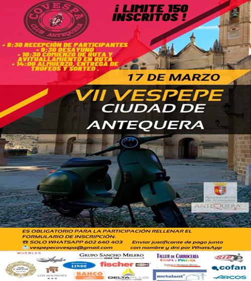 VII VESPEPE CITY OF ANTEQUERA