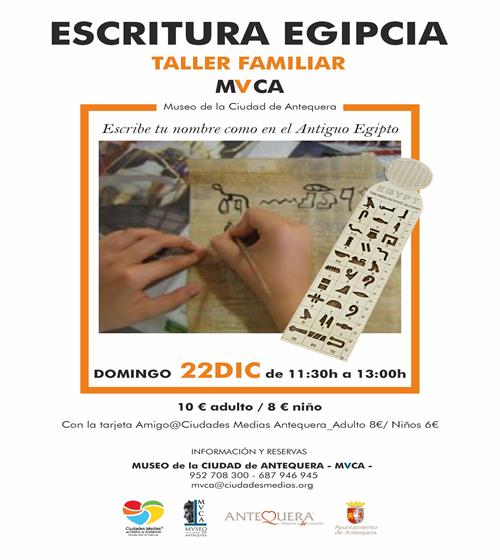 Imagen de Escritura Egipcia- Taller familiar