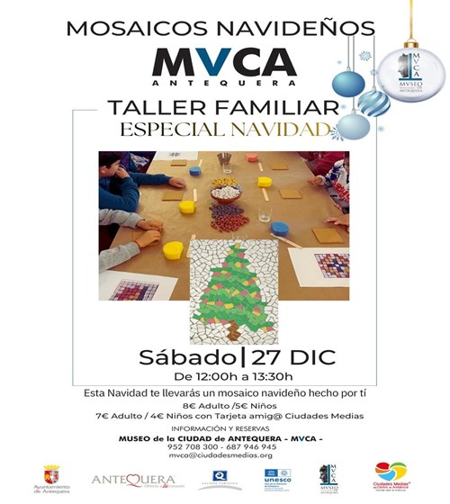 Foto de Taller Familiar especial Navidad -Mosaicos Navideños